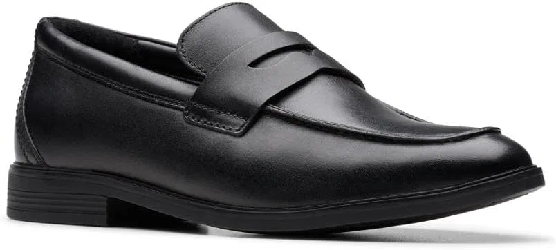 Туфли Clarks Originals Unisex Jonwin Craft Y Shoe, Black (Black Leather) — фото 4