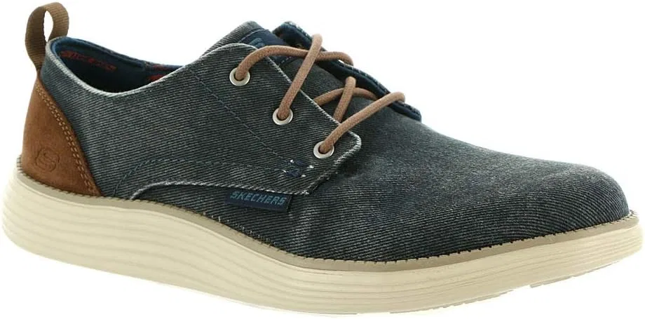 Мужские кроссовки SKECHERS Status 2.0 Pexton Oxford, черные, размер S — фото 2