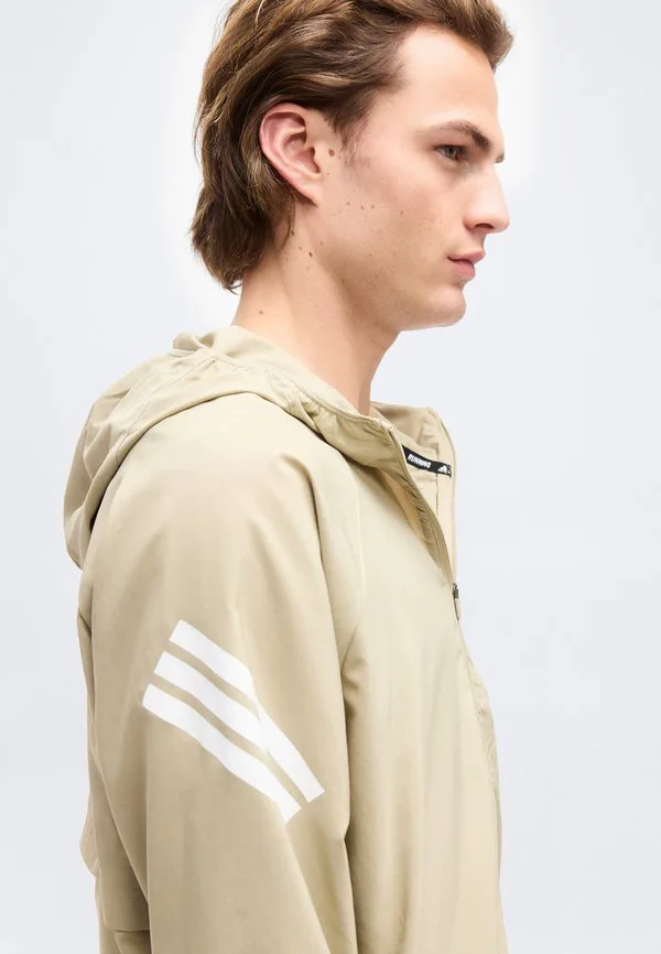 Беговая куртка adi365 Adidas Performance, Khaki — фото 4