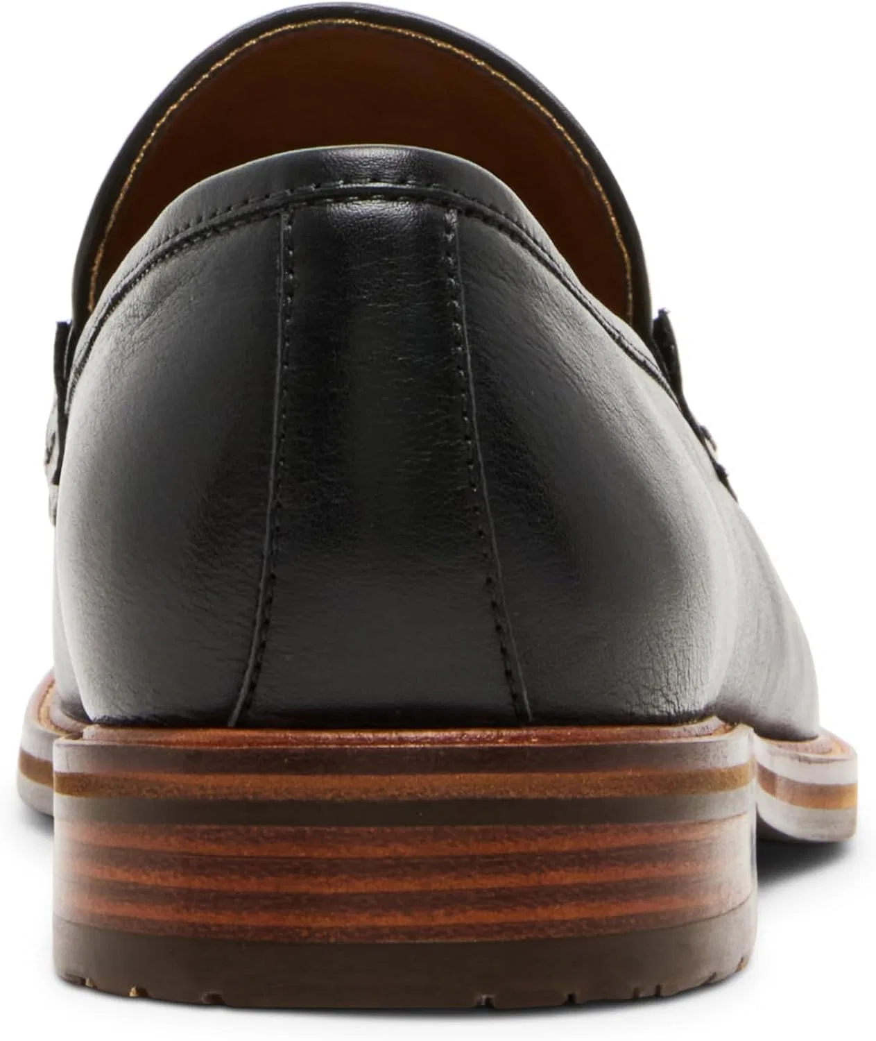 Лоферы из натуральной кожи Steve Madden, Black Leather — фото 3