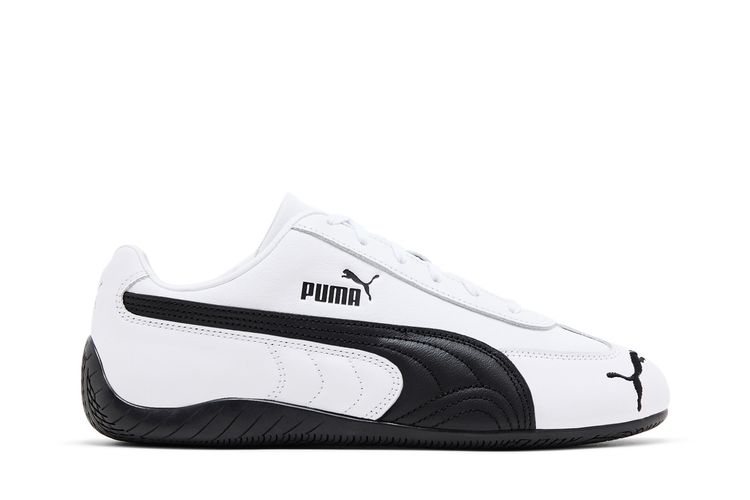 

Кроссовки Speedcat Leather 'White Black', белый