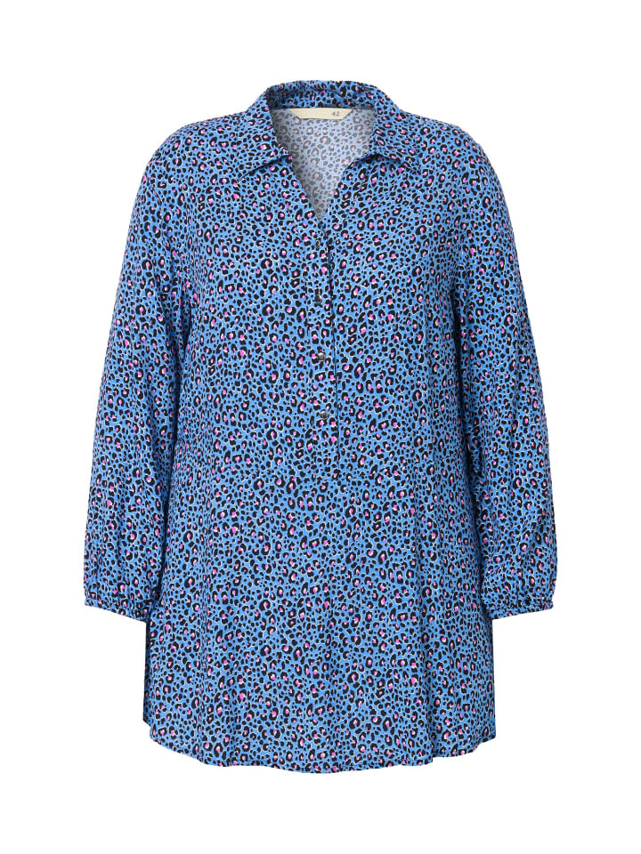 

Блуза MIAMODA Hemdbluse, цвет stahlblau