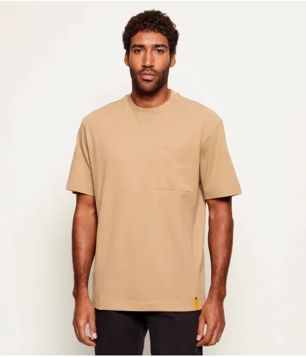 Футболка C-Tames 180 BOSS X STEIFF relaxed fit Boss, бежевый