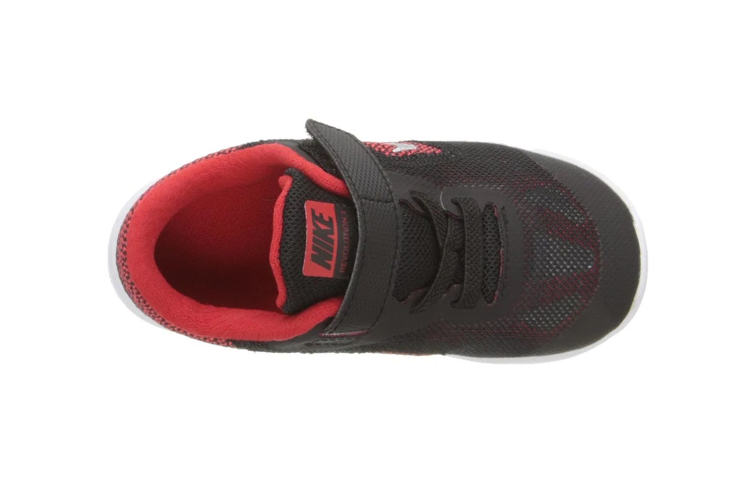 Кроссовки для малышей Nike REVOLUTION 3 черно-красные — фото 4