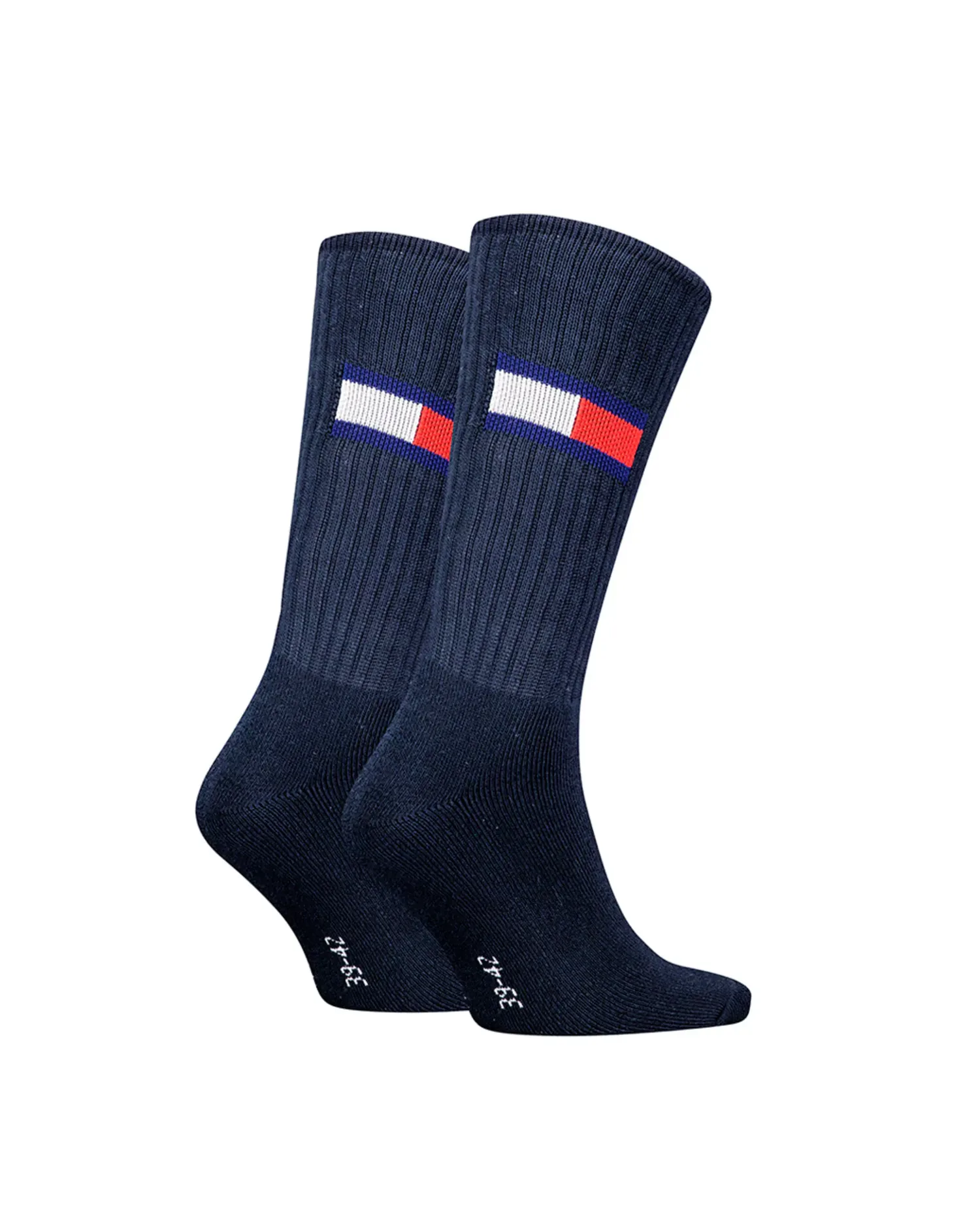 Унисекс носки средней длины Tommy Hilfiger (набор из 2 штук), темно-синий