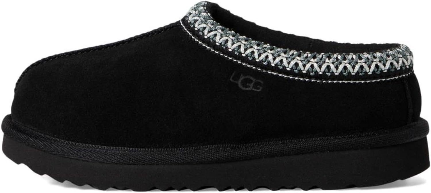 Тапочки UGG Tasman II для детей и взрослых, черный — фото 4
