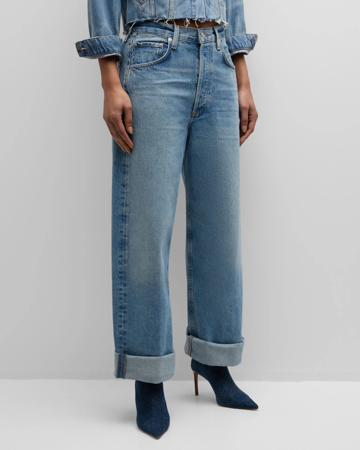 

Мешковатые джинсы Ayla Citizens of Humanity, цвет Gemini