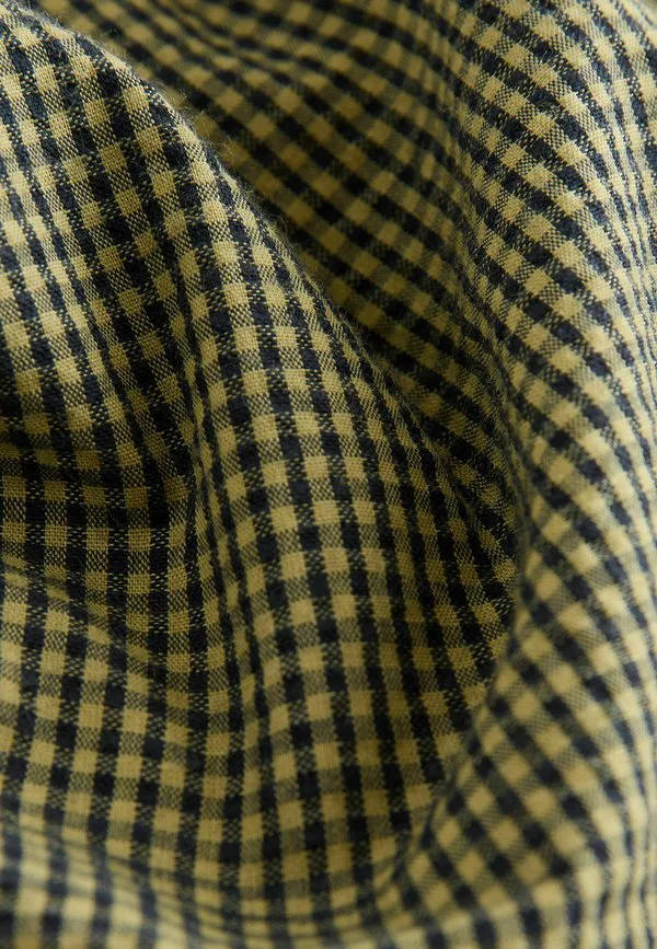 Брюки-Бочонки классического кроя без застежки Next, Olive Green Gingham — фото 3