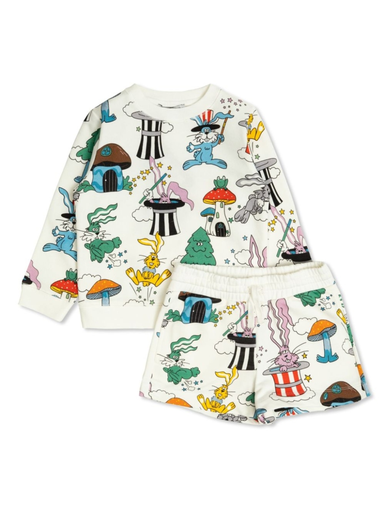 

Толстовка с мультяшным мотивом Stella McCartney Kids, белый