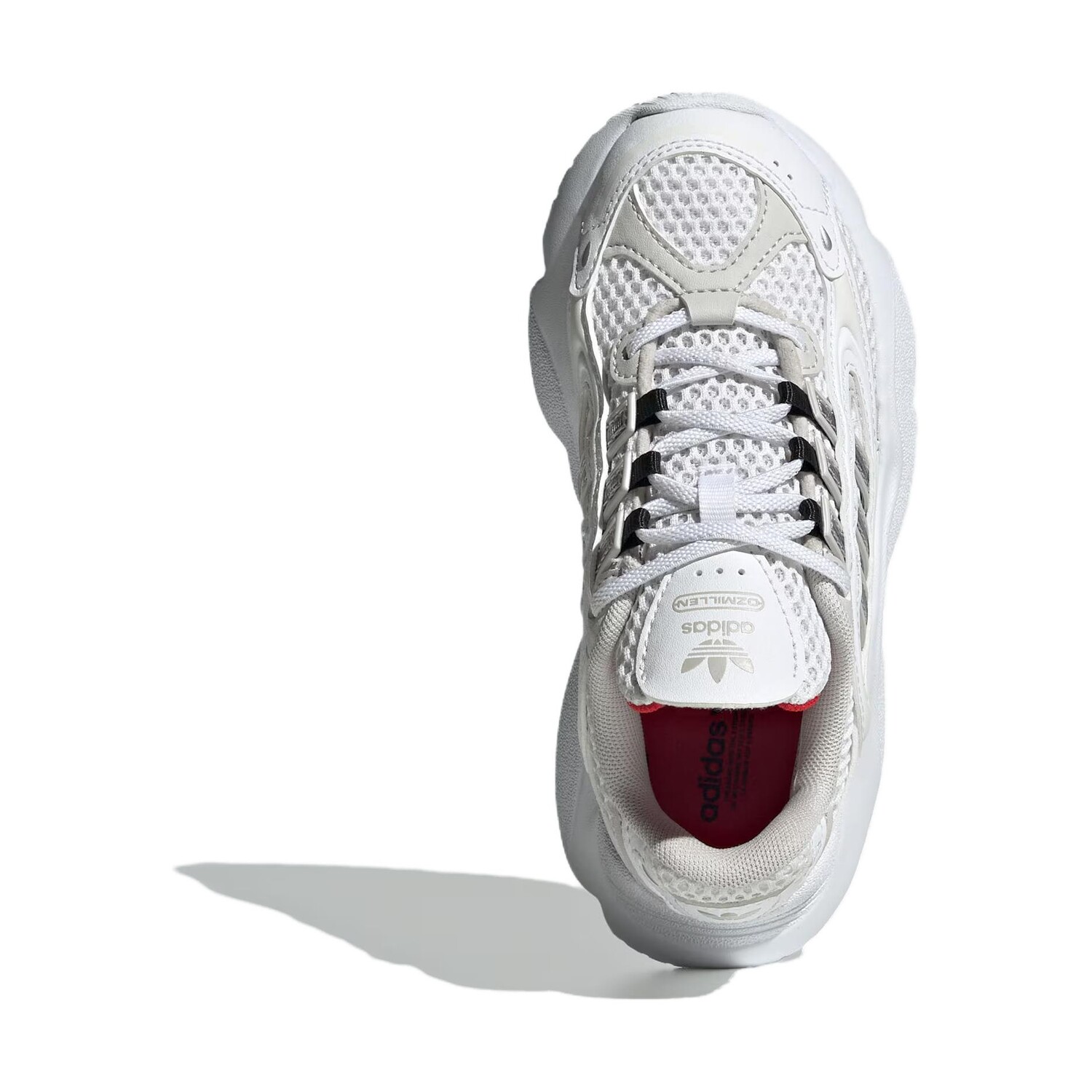 Кроссовки adidas originals Ozmillen Kids Lifestyle Shoes Kids Low-top Grey/white, серый/черный/кремовый — фото 3