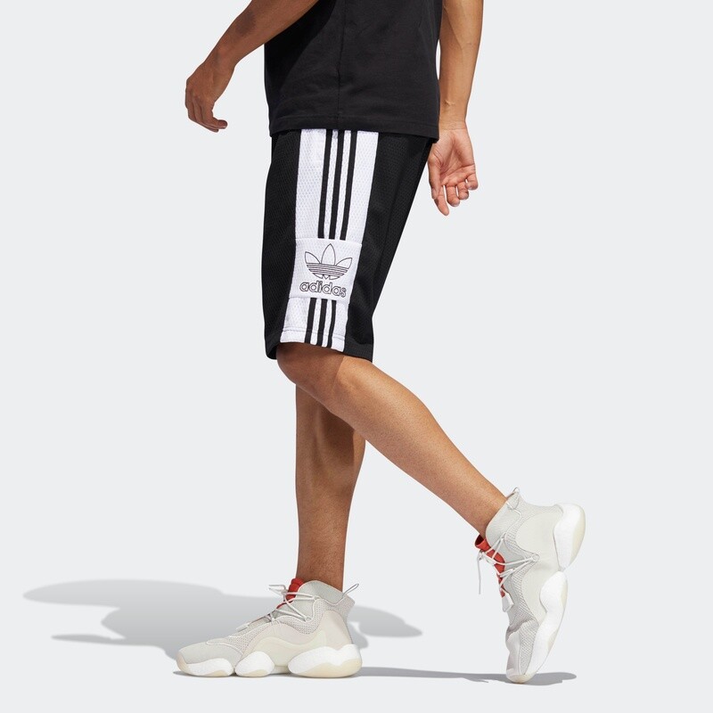 Сетчатые повседневные шорты Otln для мужчин Adidas Originals — фото 4