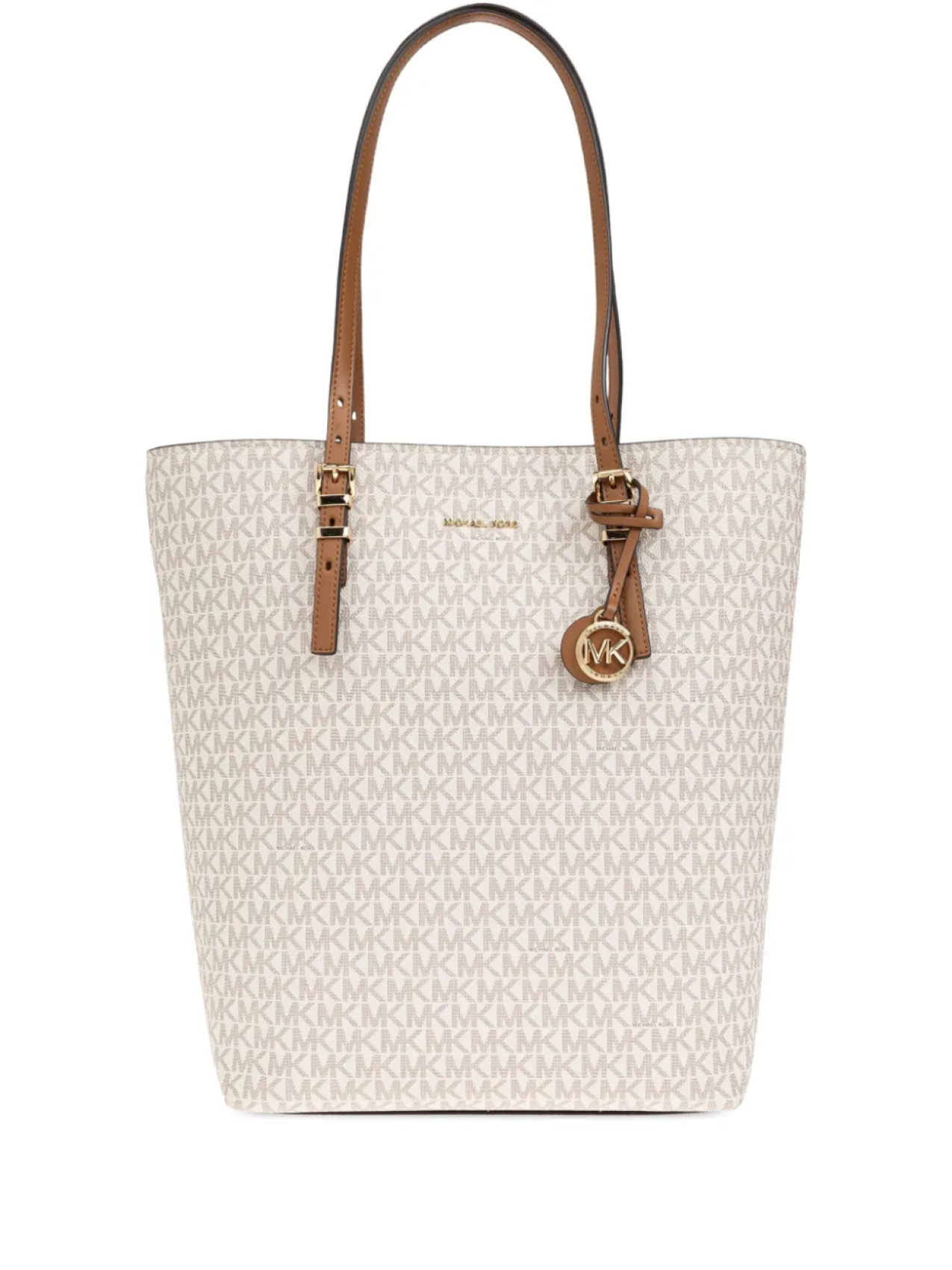 

Сумка-шоппер с узором Lgo Michael Michael Kors, нейтральный
