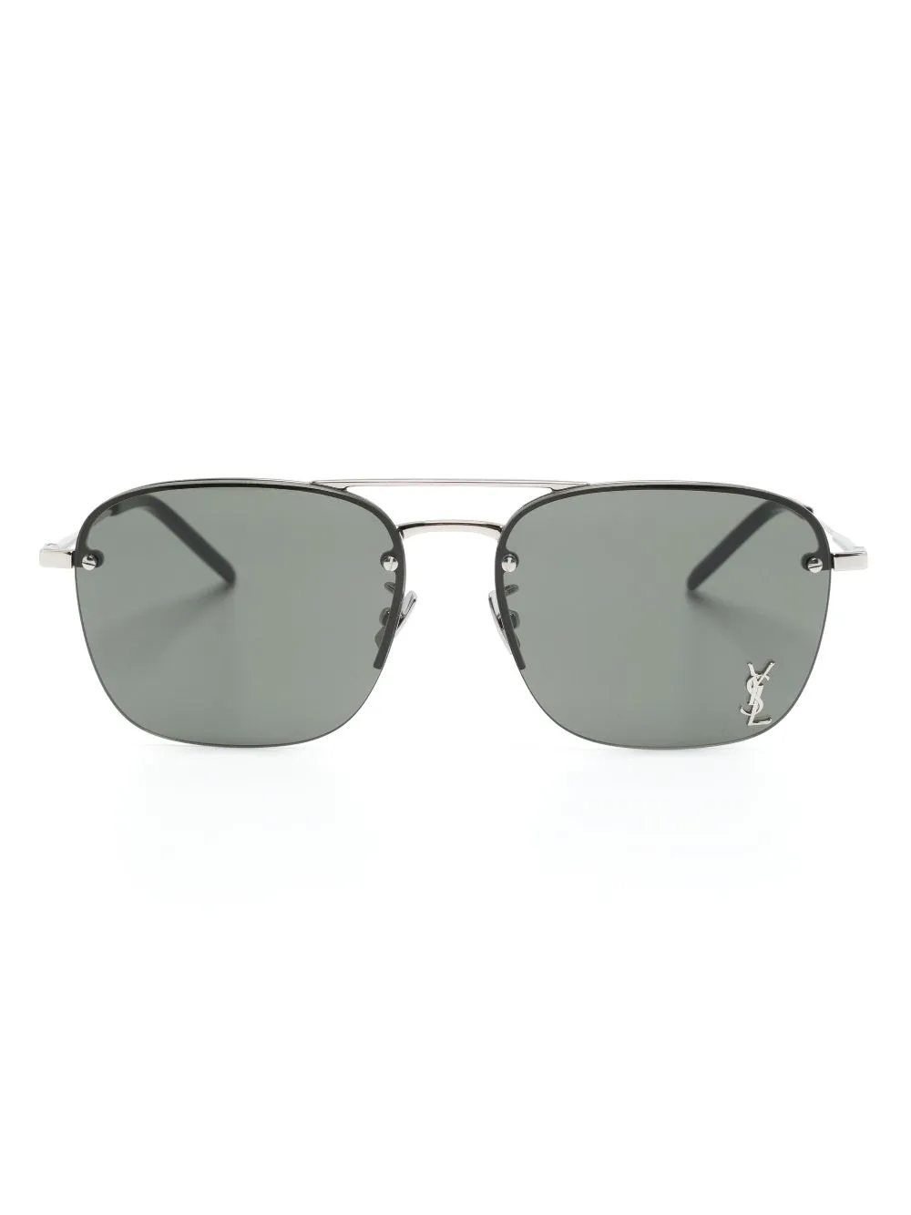 

Солнцезащитные очки SL 309 M Saint Laurent Eyewear, серебяный