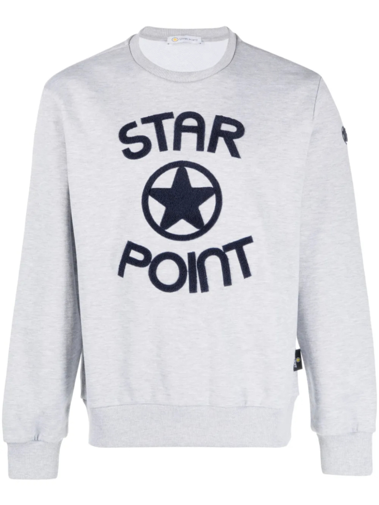 

Star Point толстовка с логотипом, серый