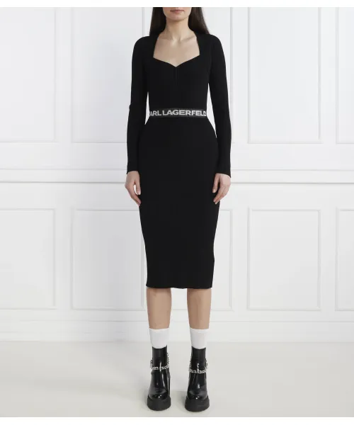 

Платье Karl Lagerfeld, черный