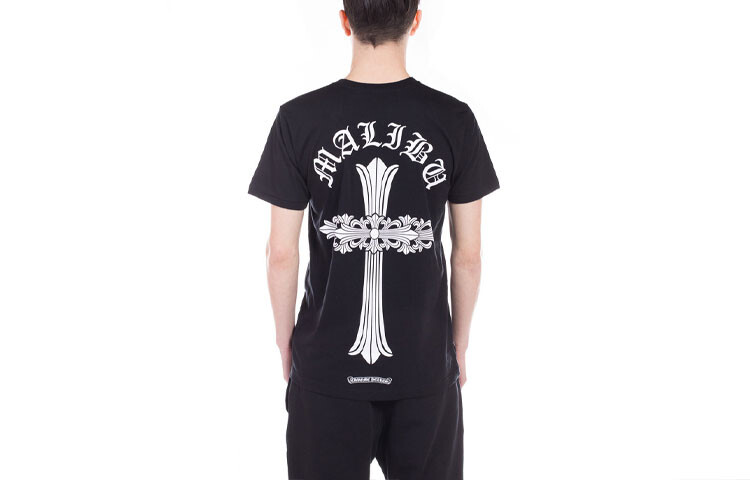 

Футболка унисекс черная Chrome Hearts, черный