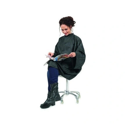 

Халат с застежкой-липучкой, черный