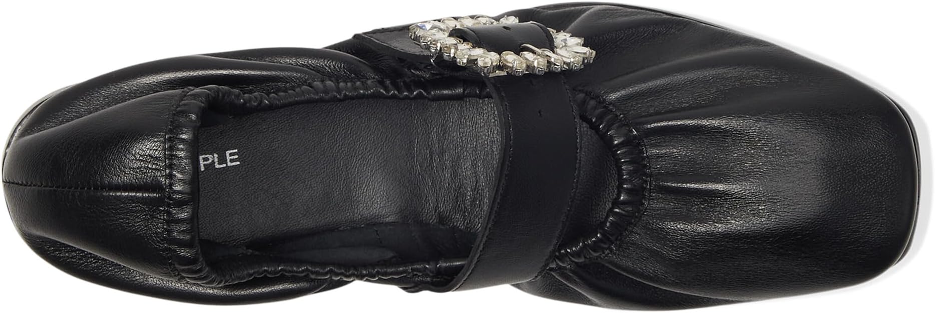 Балетки Free People Ursa Gemini Ballet Flat, цвет Black Leather — фото 2