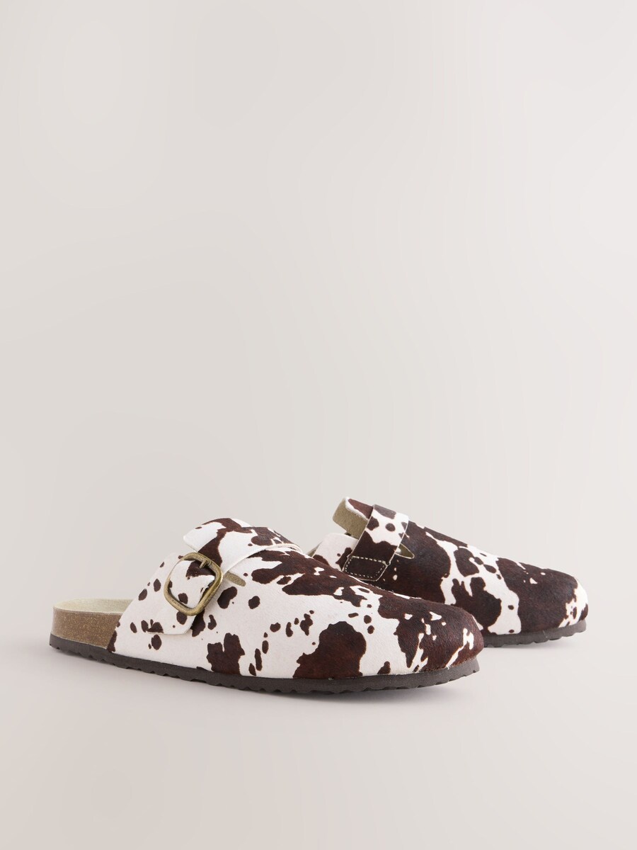 Мюли Next Forever Comfort, цвет Dark brown/White — фото 3
