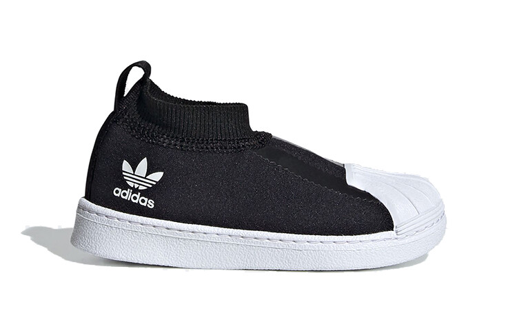 Кроссовки adidas originals Superstar Series Toddler Shoes TD Mid-top Black/white — фото 2