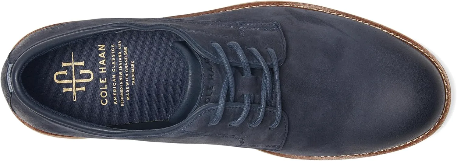 Мужские туфли Cole Haan American Classics Montrose с гладким носком, темно-синий — фото 2