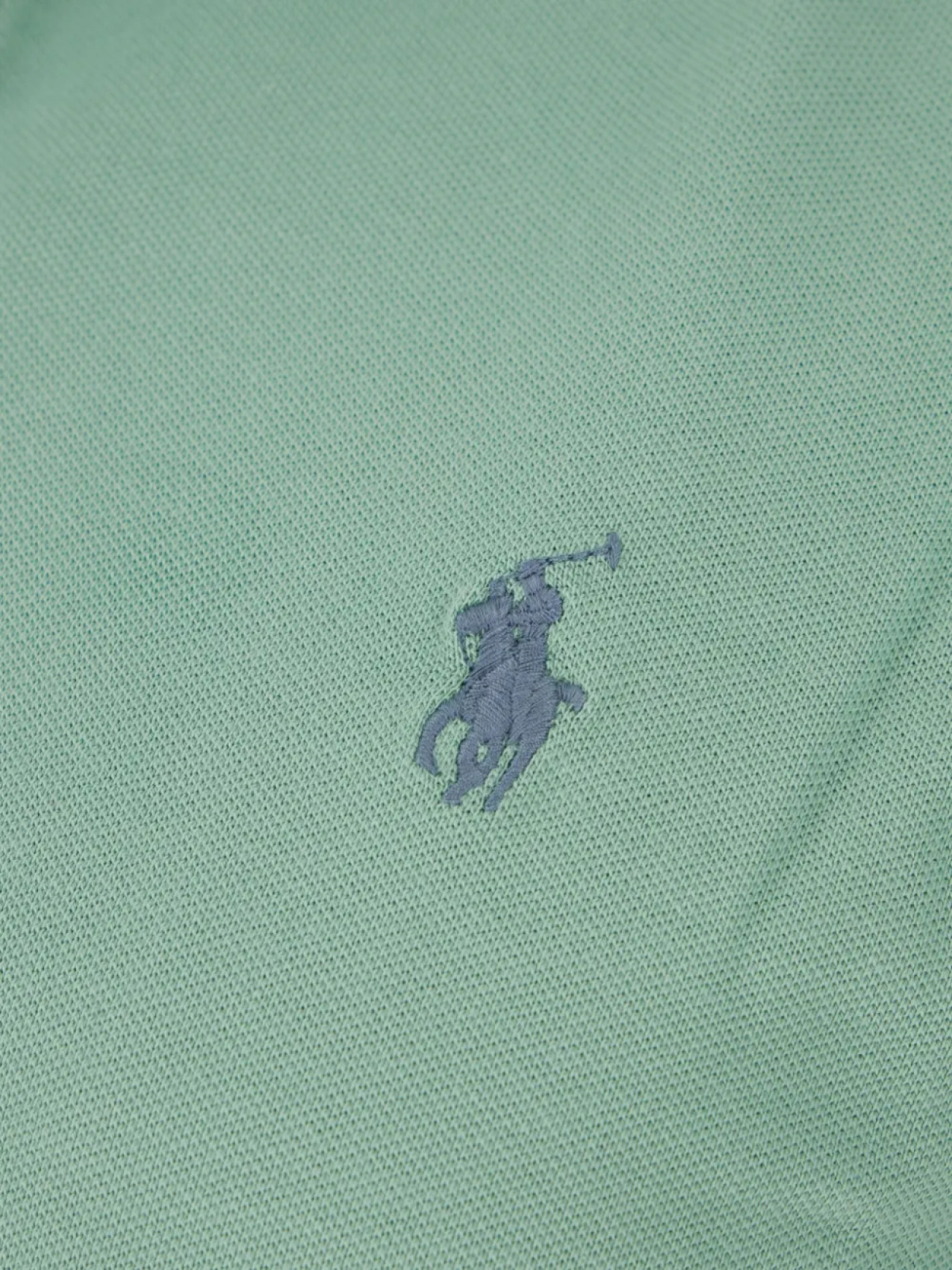 Рубашка поло Polo Ralph Lauren, зеленый — фото 3