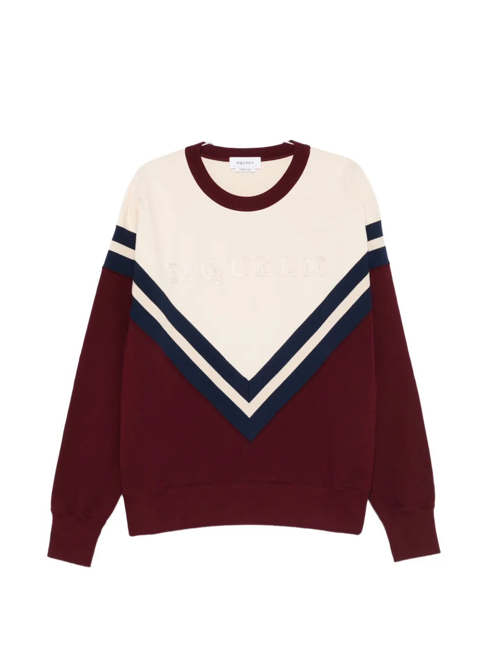 

Свитшот с принтом-логотипом V Alexander Mcqueen, красный