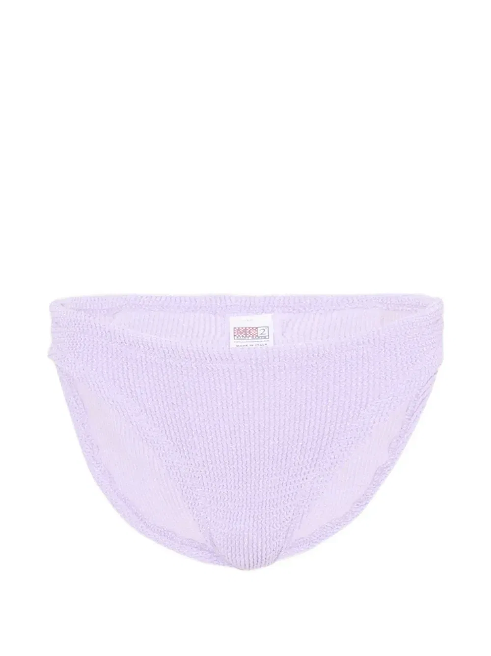 Плавки бикини с бантом MC2 Saint Barth Kids, фиолетовый