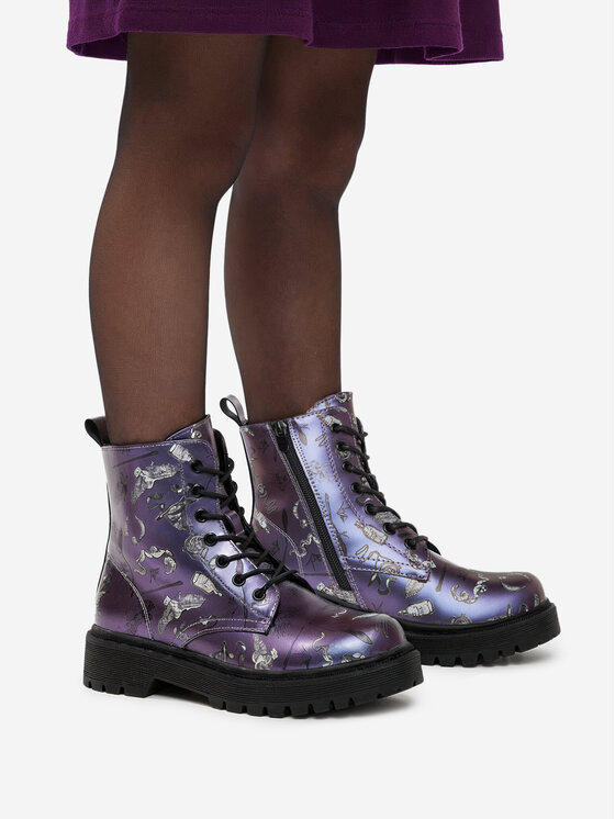 Туфли на шнуровке CEO-CS-AW25-348WBHP Harry Potter, фиолетовый — фото 2
