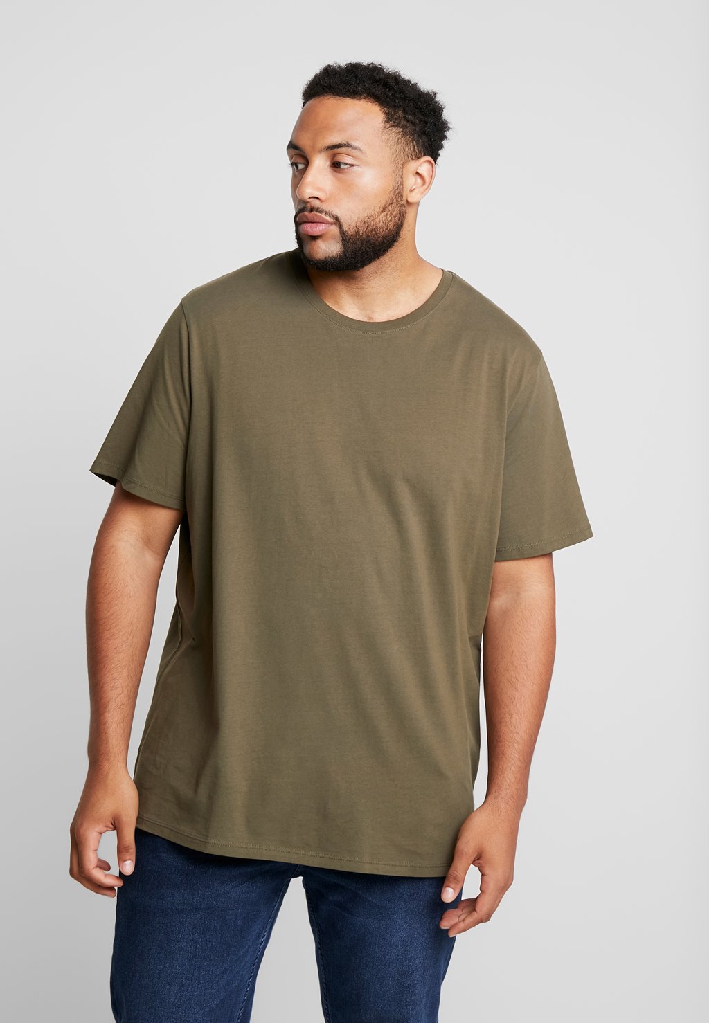 

Базовая футболка O NECK Jack & Jones, хаки