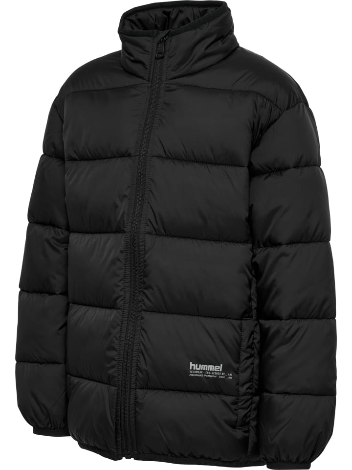 Куртка Hummel Zip Jacket Hmljr Lightweight Multisport Kids в черном цвете Hummel — фото 4