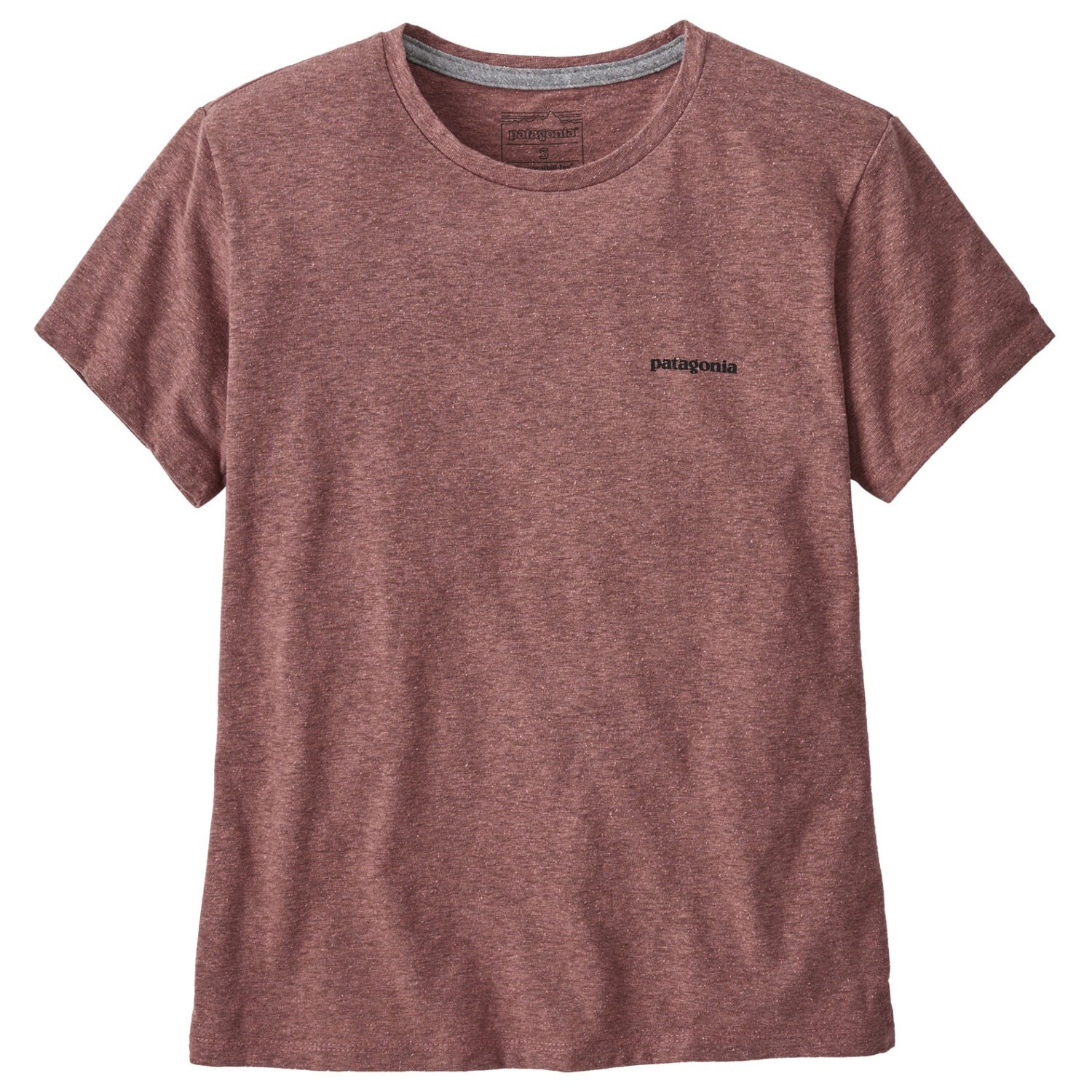 

Футболка Patagonia P-6 Logo Responsibili-Tee, цвет Dulse Mauve