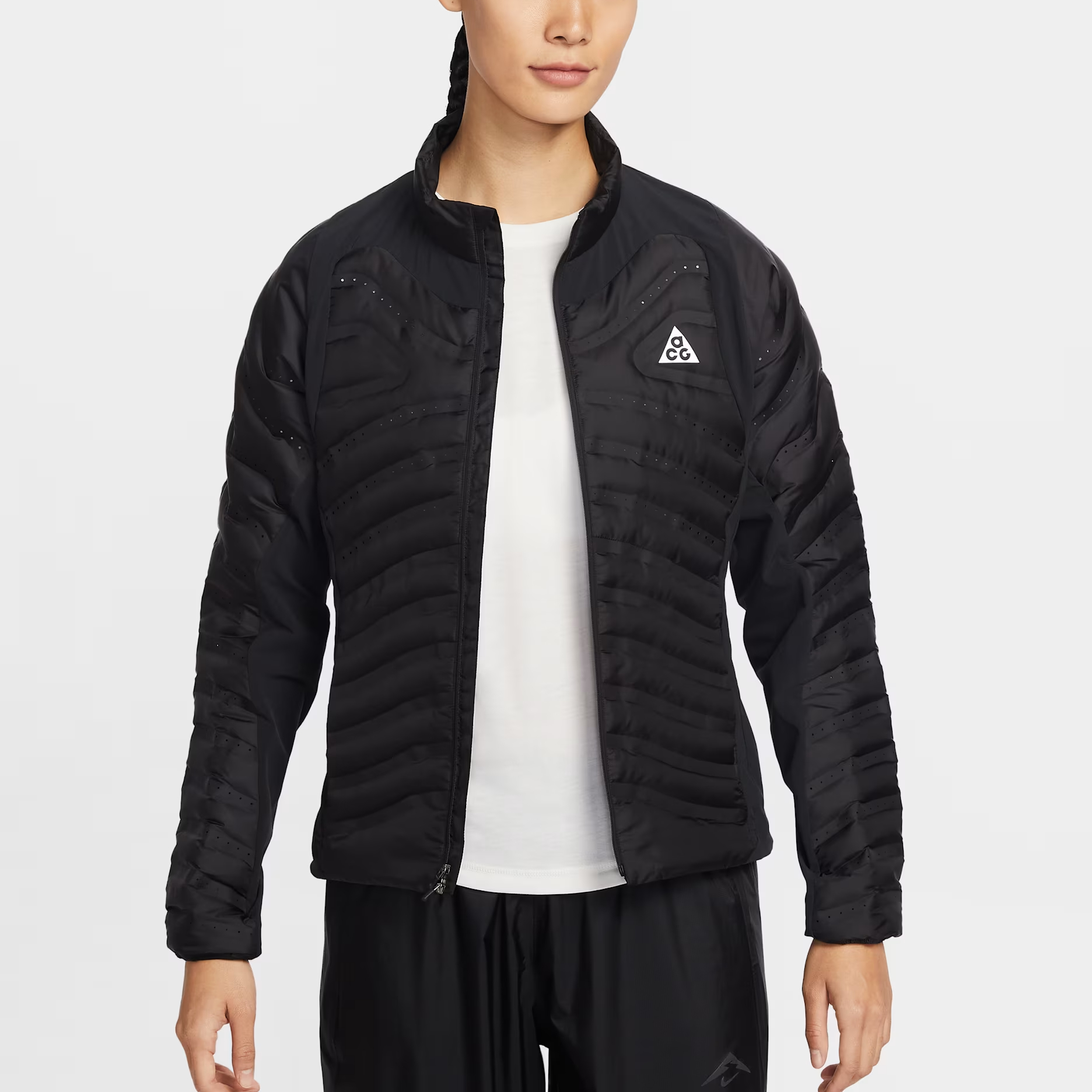 Куртка ACG Down Nike, черный/черный/черный/peak белый — фото 3