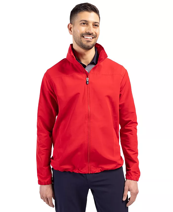 

Мужская куртка Charter Eco Recycled на молнии Cutter & Buck, красный