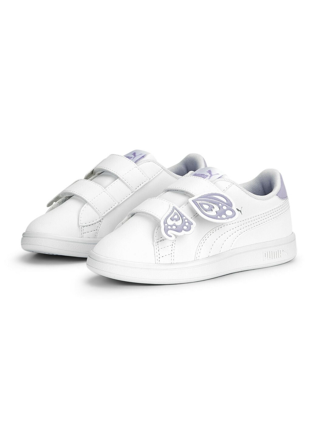 

Низкие кроссовки Smash V2 Ac Puma, цвет white vivid violet silver