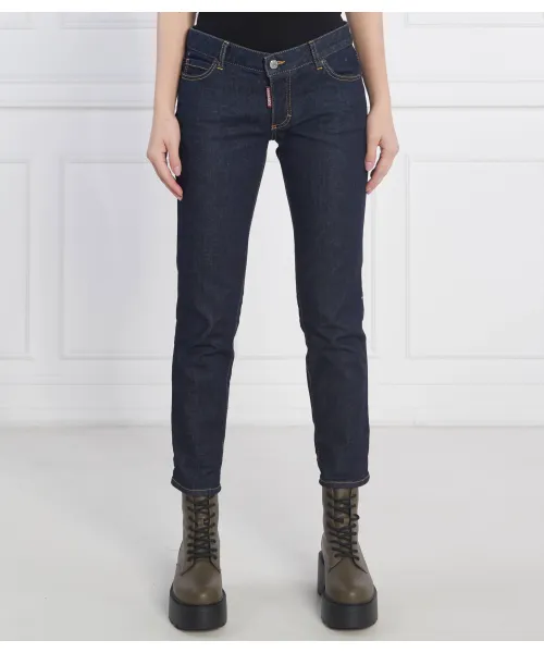 

Укороченные джинсы Jennifer B-icon Slim fit Dsquared2, синий