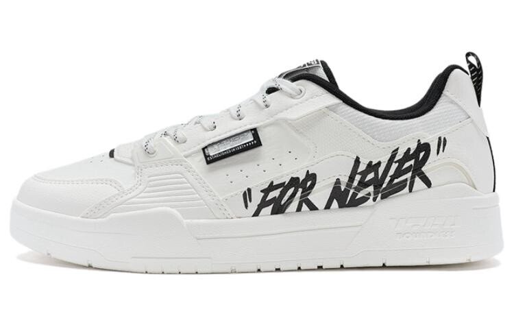 

Кроссовки XTEP Skateboarding Shoes Men Low-top White/Black, белый/черный