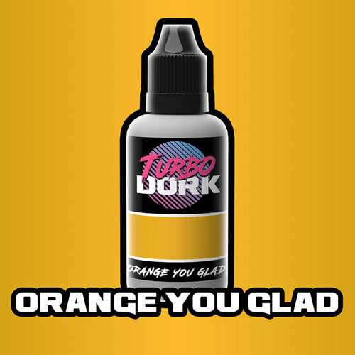 

Аксессуары Turbo Dork Metallic Acrylic Paint: Orange You Glad (20ml)