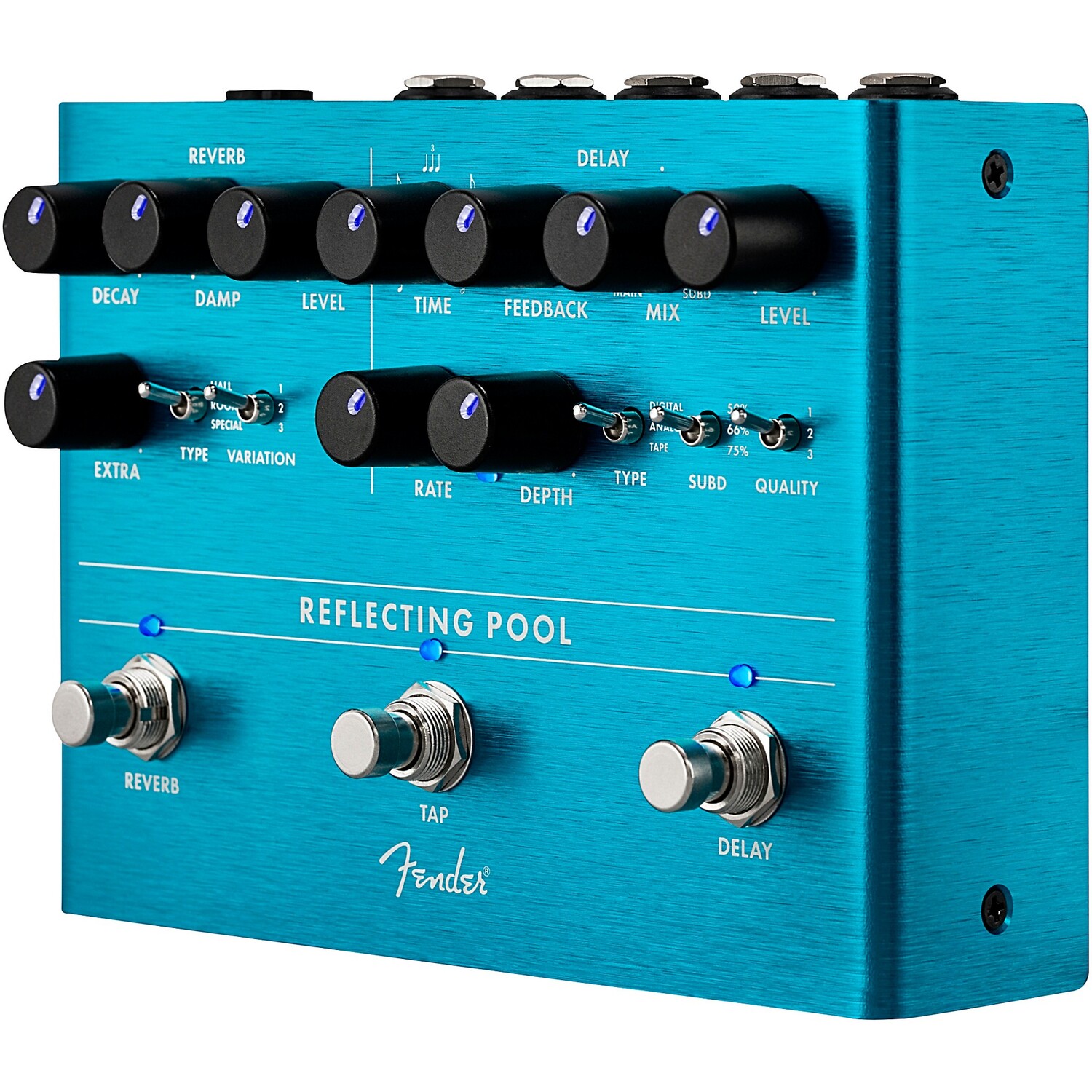 

Педаль эффектов Fender Reflecting Pool Delay и Reverb