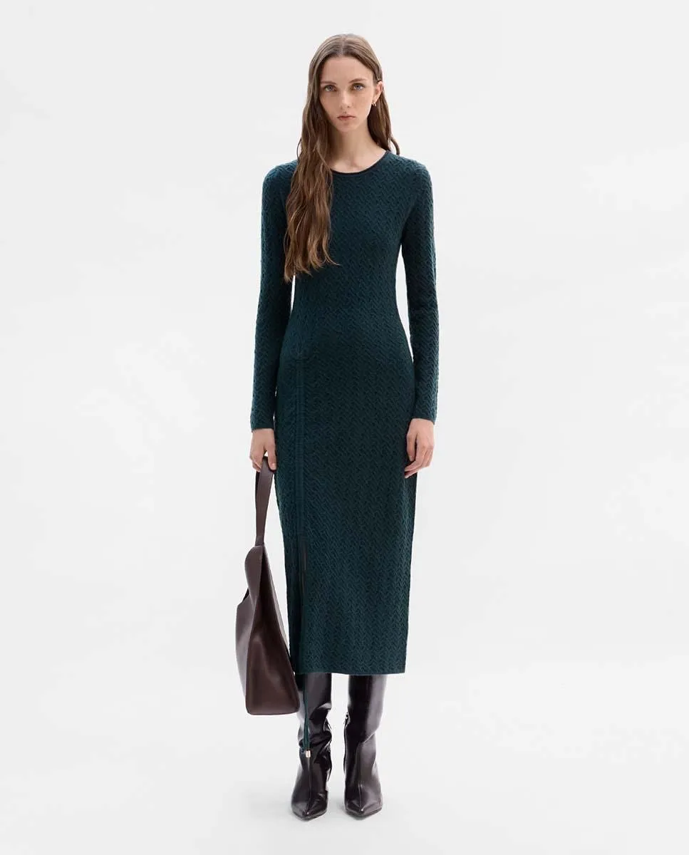 

Платье с присборенной тканью Simorra, синий