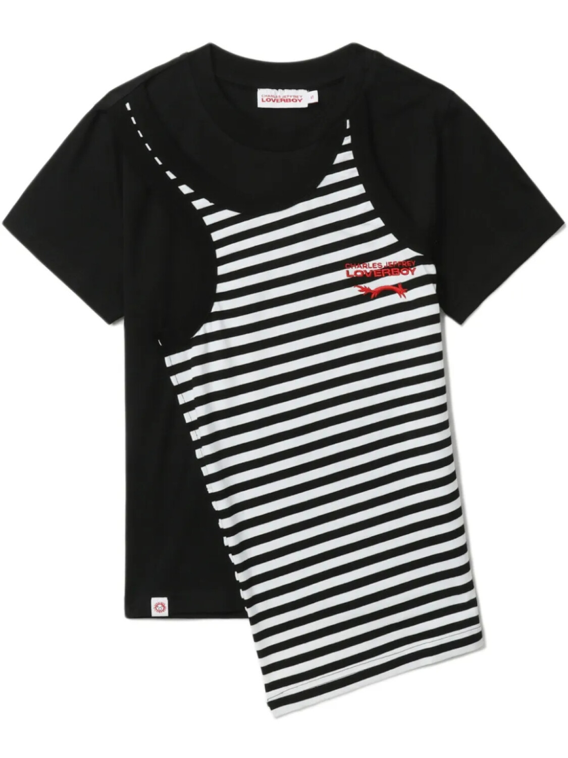 

Charles Jeffrey Loverboy футболка с логотипом, черный