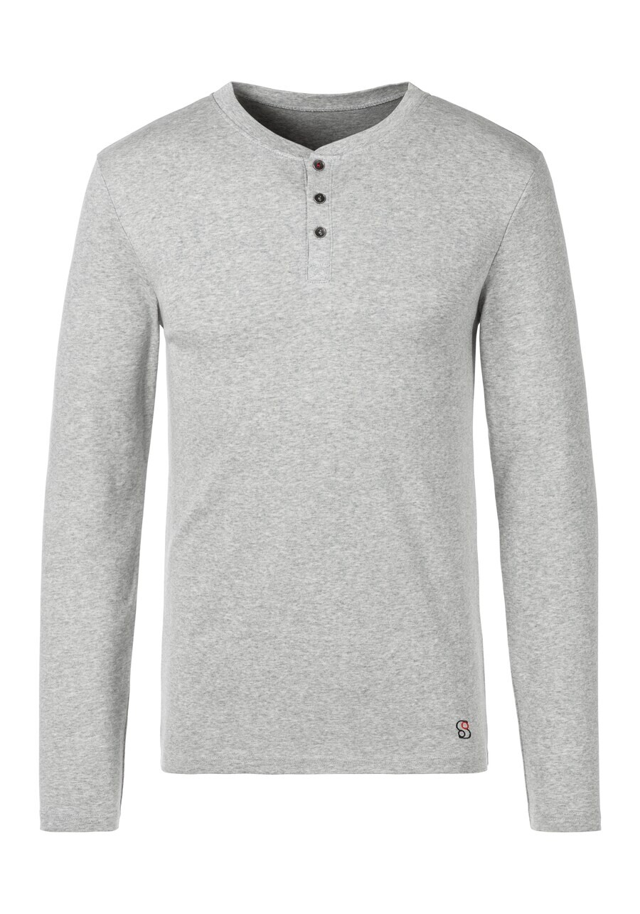 

Лонгслив s.Oliver Shirt, пятнистый серый