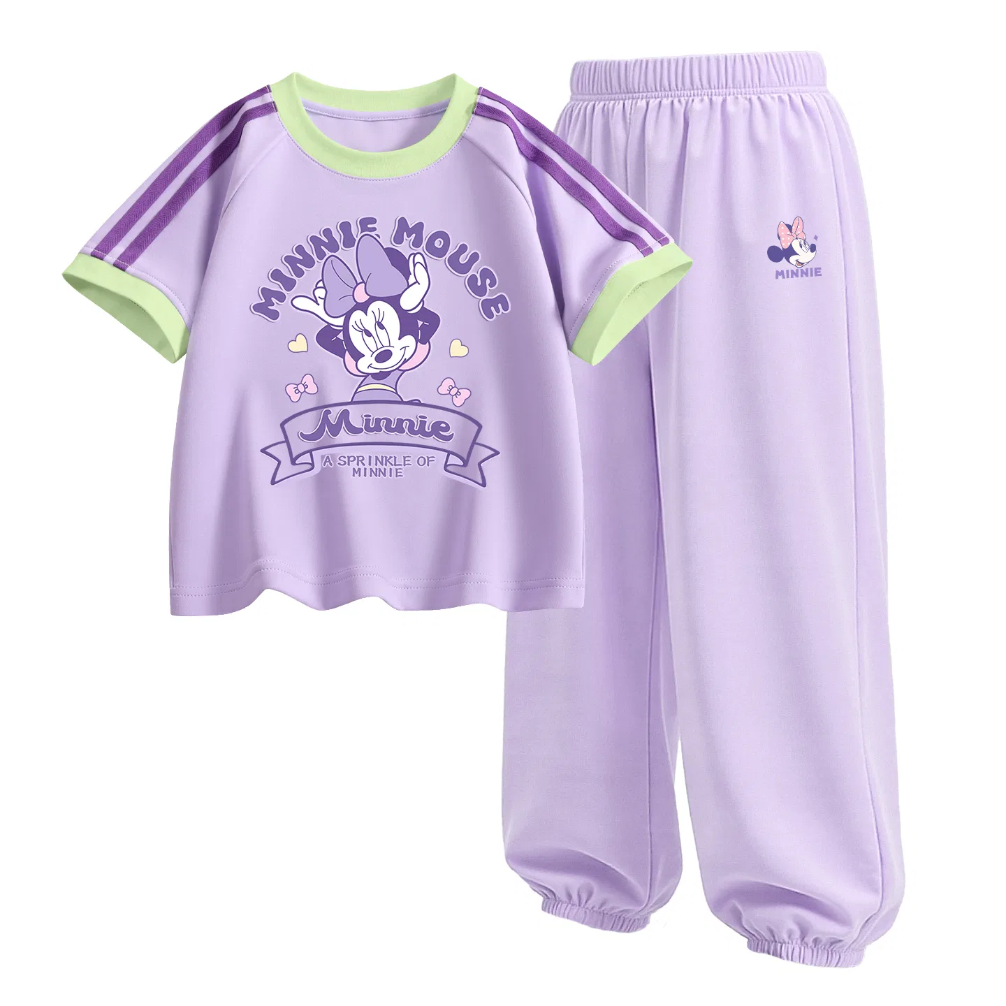 Детский спортивный костюм Casual Sportswear 2 Piece Set Disney, Di Colorful Sky Purple+Di Nian Jie K Taro Purple