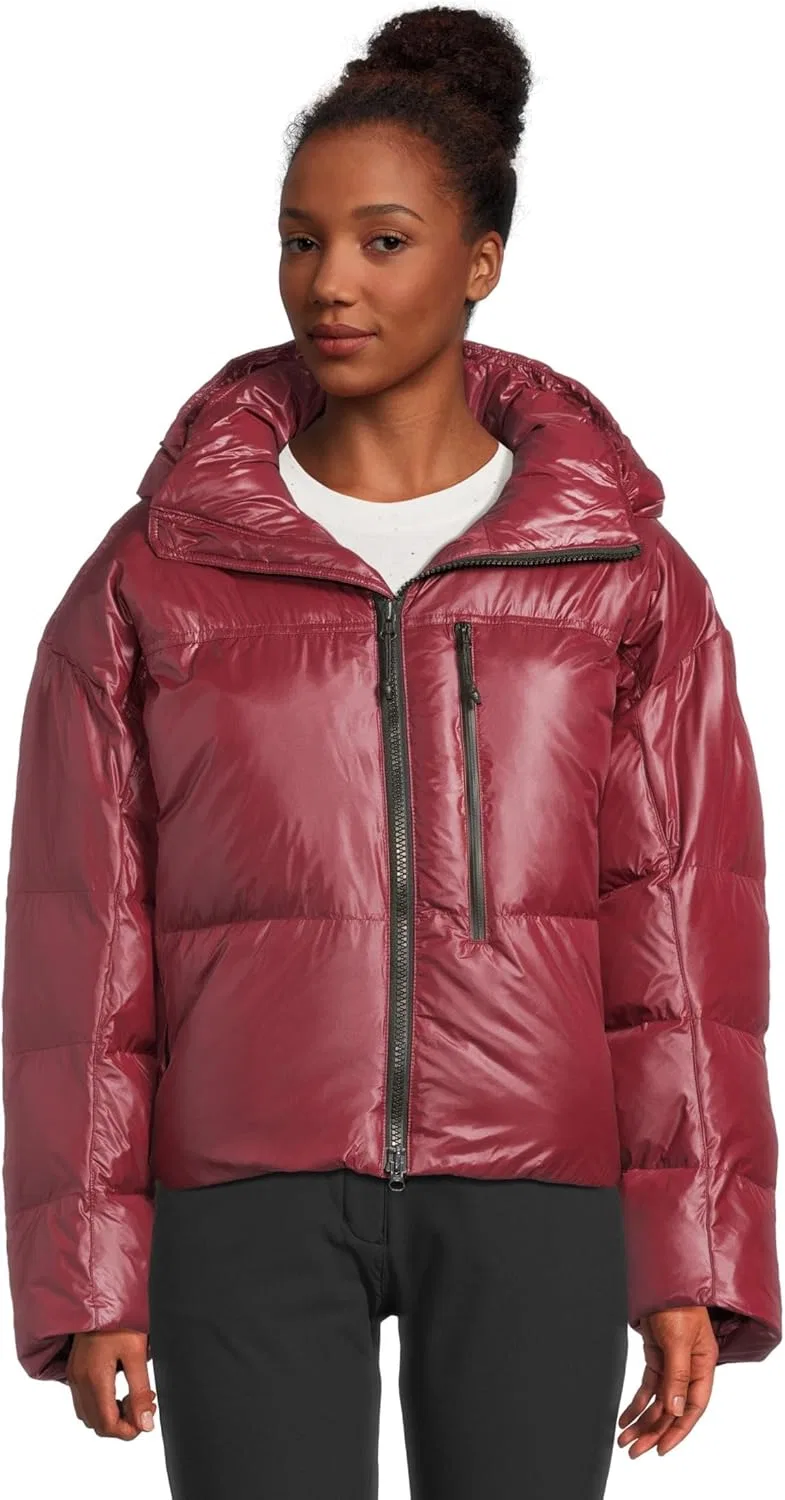 Утепленная куртка adidas by Stella McCartney TrueNature, бордовый