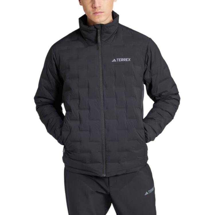 Стеганая куртка мужская черный Adidas Terrex — фото 4