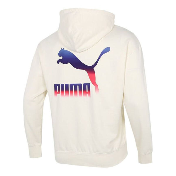 

Куртка logo hoodie 'cream' Puma, белый
