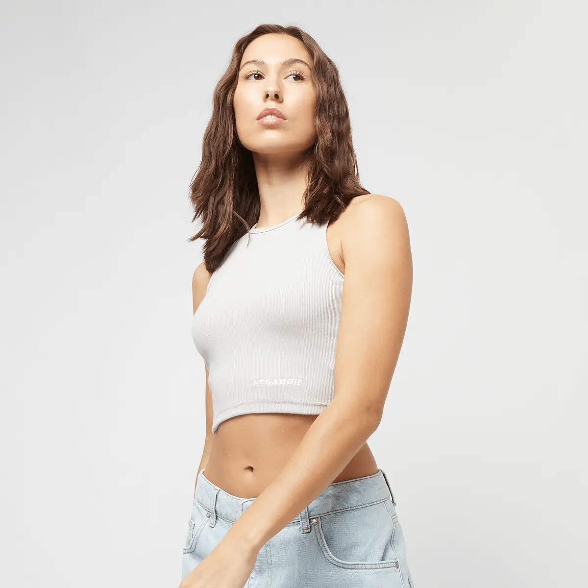 

Топ Pegador Ayla Crop Top, серый