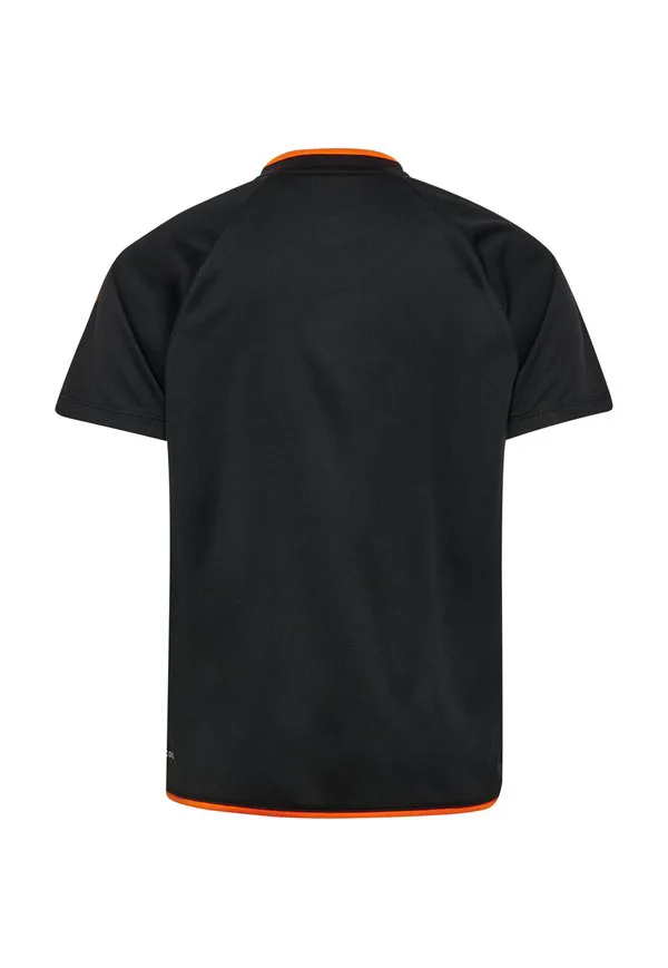 Футболка с коротким рукавом и принтом hmlcore 2.0 Hummel, Black Orange Tiger — фото 2