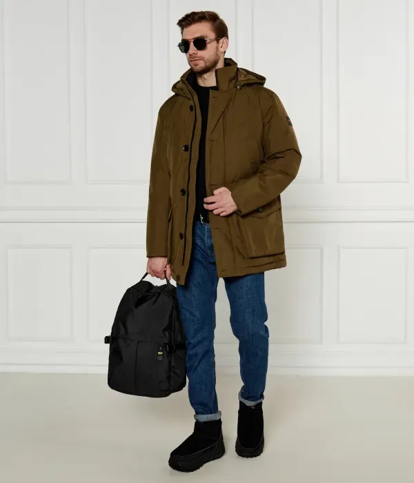 Куртка Осиас regular fit Boss Orange, оливково-зеленый — фото 2
