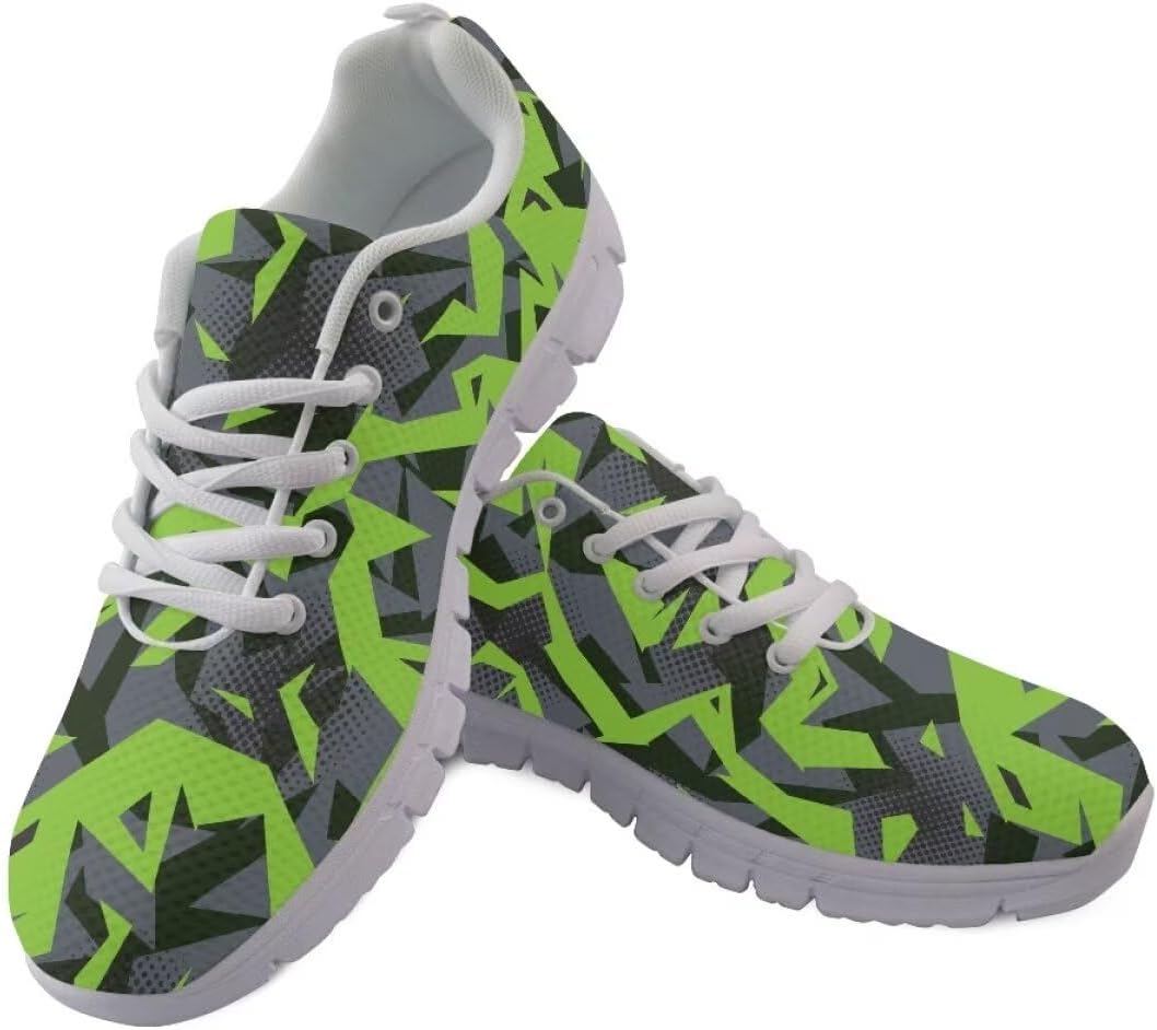 

Кроссовки для ходьбы AmzPrint для мужчин с милым анималистическим принтом, белой подошвой, походные кроссовки, модные повседневные кроссовки, размеры 6.5-13.5